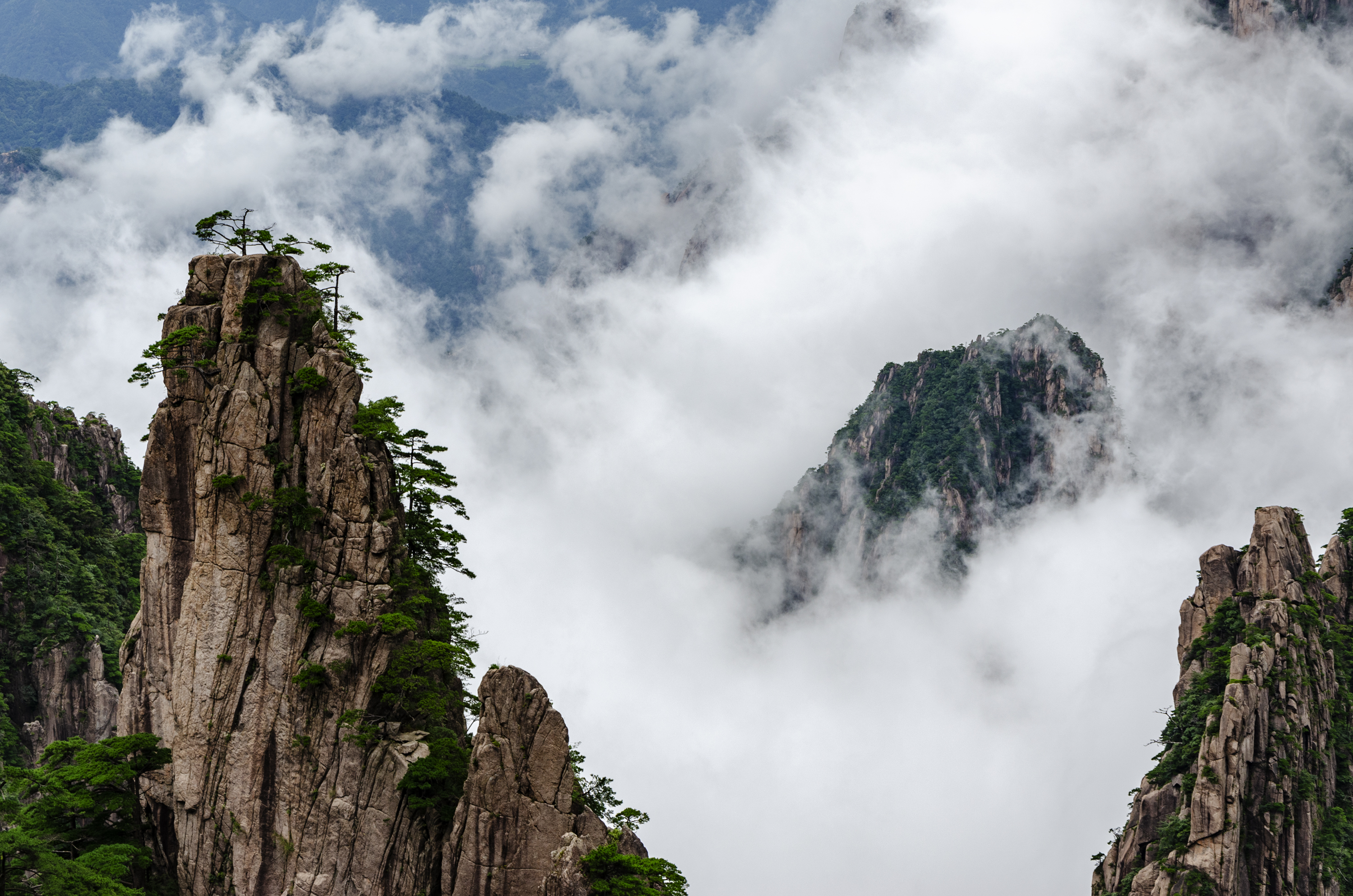 黄山云海,旅行中遇见地球上最美丽的风景