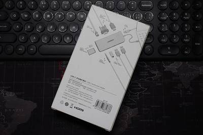 性能强大小巧便携,绿联这款Type-C扩展坞针不戳